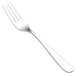 A close-up of a Walco stainless steel dinner fork.