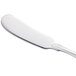 A Walco Luxor stainless steel butter spreader with a flat handle.