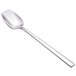 A Walco 18/10 stainless steel iced tea spoon with a silver handle.