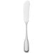 A Walco Saville stainless steel butter spreader with a flat handle and long blade.