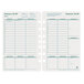 Franklin Covey 35423 5 1/2 inch x 8 1/2 inch Dated Weekly / Monthly 2018 Planner Refill