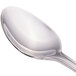 A close-up of a Walco stainless steel iced tea spoon with a silver handle.