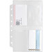 Day-Timer 87225 5 1/2 inch x 8 1/2 inch Loose leaf Planner Business Card Holder - 5/Pack