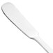 A silver Walco Bosa Nova butter spreader.