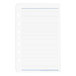 Franklin Covey 26888 5 1/2 inch x 8 1/2 inch Pack of Lined Planner Refill - 50/Sheets
