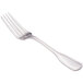 A close-up of a Walco Saville European fork with a silver handle.