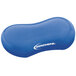 A blue rectangular Innovera gel wrist rest with white text.