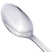 The Walco Marcie demitasse spoon with a stainless steel handle.