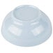 A light blue Thunder Group Blue Jade melamine bowl on a white background.