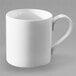 A Villeroy & Boch white bone porcelain cup with a handle.