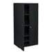 Iceberg 92571 OfficeWorks 36 inch x 22 inch x 72 inch Black Resin Storage Cabinet