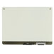 Iceberg 31170 Clarity 24 inch x 18 inch White Glass Dry-Erase Board