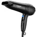 A black Conair hair dryer with a cord.