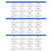 A House of Doolittle 2024 Earthscapes appointment book with blue stripes and a white border.