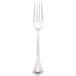A close-up of a Walco Sentry stainless steel table fork with a silver handle.