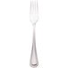 A silver Walco stainless steel flat handle fish fork.