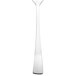 A Walco stainless steel table fork with a long stem and white handle.