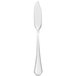 A Walco stainless steel fish knife with a flat silver handle and blade.