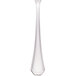 A silver Walco 18/10 stainless steel bouillon spoon.