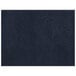 A navy hardboard and faux leather rectangle placemat with a customizable surface.