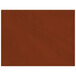 A customizable brown leather rectangular placemat.