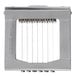 A metal Edlund Titan Max-Cut Series 1/2" Slicer Blade with many small pieces of metal.