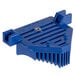 An Edlund Titan Max-Cut push block assembly with blue plastic parts.