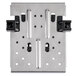 An Edlund Titan Max-Cut push block assembly with two holes.