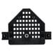 An Edlund Titan Max-Cut 3/8" push block assembly with black plastic and holes.