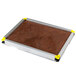 A brown and silver rectangular Mousse Set frame.