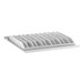 A white plastic grid with holes.
