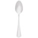 A Walco silver plated demitasse spoon with a black handle and a silver spoon.