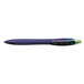 Bic CPGE11BE Ecolutions ReAction Blue Ink Medium Point 1mm Retractable Ballpoint Pen - 12/Pack