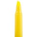 A yellow Bic Brite Liner pen with a yellow cap on a white background.