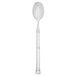 A Walco Soprano stainless steel iced tea spoon with a silver handle.