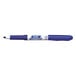 A close-up of a blue Bic Great Erase Grip marker with a white label.