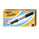 A black box of 12 Bic Tuxedo Black fine tip permanent markers.
