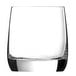A close up of a clear Chef & Sommelier rocks glass.