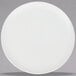 A white Villeroy & Boch bone porcelain plate cover with a round rim.