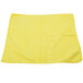 A yellow Unger SmartColor microfiber cleaning cloth.