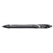 A Bic black Gel-ocity pen with a black handle and white tip.