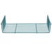 A teal Metro SmartWall G3 wire rack on a white background.