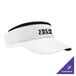 A white Headsweats visor with black text that says "Tico" on it.