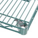 A Metro Super Erecta wire shelf with a Metroseal 3 finish.