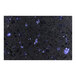 An Art Marble Furniture Blue Galaxy Quartz table top with a black surface speckled with blue and purple stones.