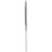 A silver metal pipe with 3/8" NPT male connections on a white background.