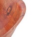 close-up of a wooden bowl