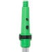 A green and black Unger telescopic pole with a black handle.