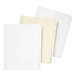 A white rectangular object with a black border and 5 tabs, with three white folders behind it.