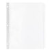 A white file folder with Avery Print-On white dividers in it.